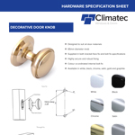 Hardware | Climatec Windows Ltd